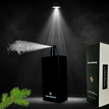 Pari Aromas Vanilla Cedarwood Cashmere Room Spray – An all-natural, non-toxic room mist with the comforting blend of smooth vanilla, earthy cedarwood, and soft cashmere for a cozy and luxurious atmosphere.