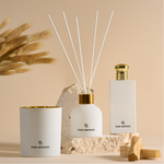 Refreshing mist and fabric spray with patchouli, princess pine, and violet leaf ideal for calming spaces and bedtime routines